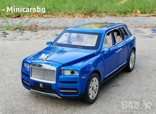 Метални колички: Rolls-Royce Cullinan (Ролс-Ройс Кулинан), снимка 4 - Колекции - 28672234