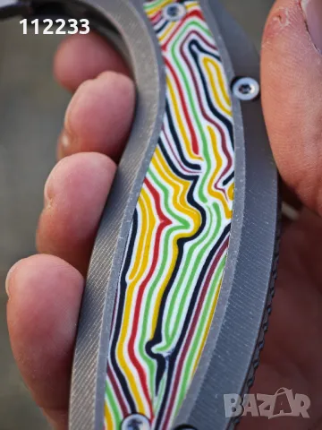 TWOSUN TS465-StoneWash-Javelin нож, снимка 6 - Ножове - 47776698