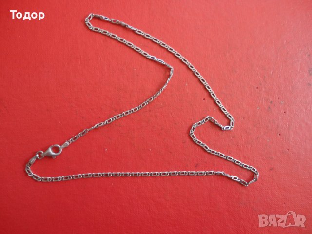 Страхотна сребърна верижка 925 , снимка 4 - Колиета, медальони, синджири - 42202778