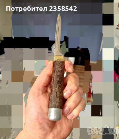 ръчно кован нож-над 40 годишен, снимка 5 - Антикварни и старинни предмети - 44805780