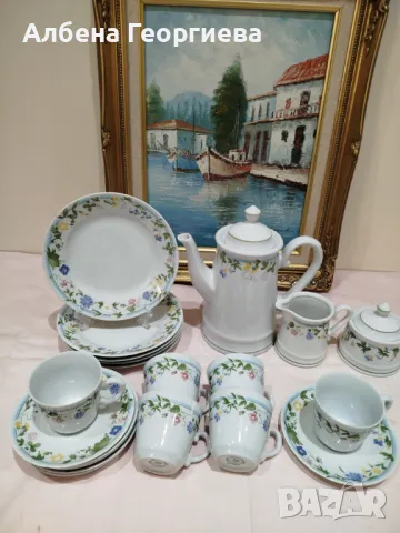 Нежен десертен комплект за кафе KAHLA , снимка 14 - Сервизи - 50403240