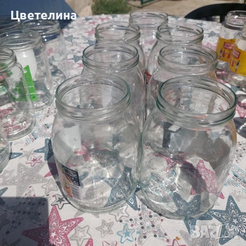 Стъклени буркани, различни размери, снимка 3 - Буркани, бутилки и капачки - 51236540