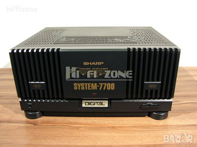 УСИЛВАТЕЛ  Sharp sm-7700h mk2 , снимка 2 - Ресийвъри, усилватели, смесителни пултове - 40517907