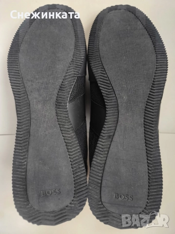 Черни маратонки BOSS, снимка 3 - Официални обувки - 38904056