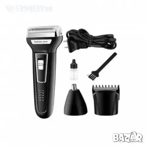    KEMEI KM-6776 Тример 3 в 1 подстигване - брада, тяло , глава, снимка 2 - Тримери - 49682991