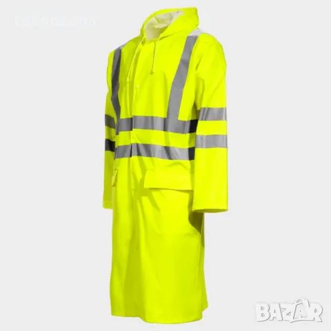 Дъждобран наметало сигнално със светлоотразителни елементи STORMER HV COAT YELLOW, снимка 3 - Други - 49190795
