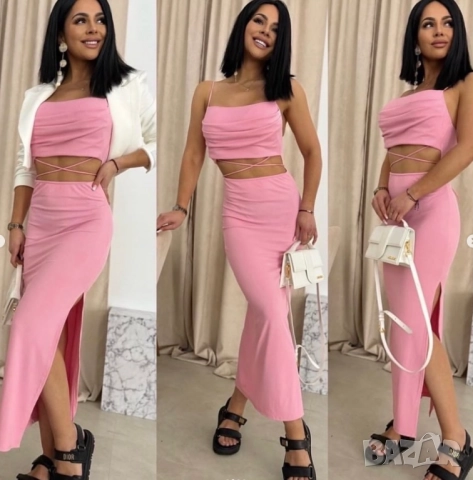 🩷Екстравагантна рокля по тялото  