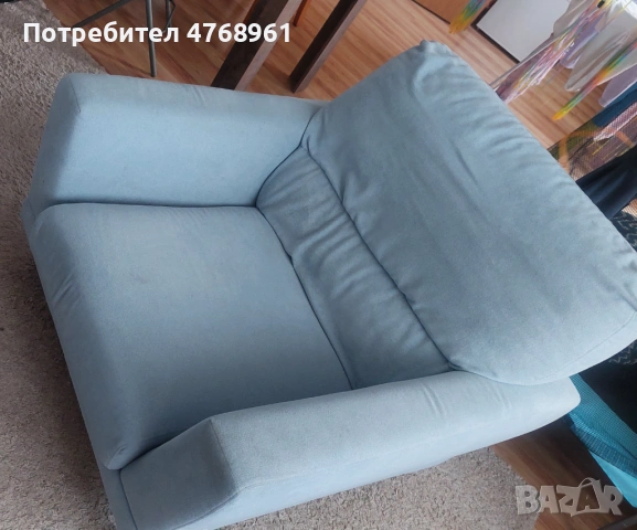 Качествен холов комплект Златамебел – диван + фотьойл + килим + маса, снимка 4 - Дивани и мека мебел - 53876542