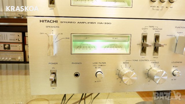 HITACHI  HA-330 & FT-340  & D-230, снимка 8 - Ресийвъри, усилватели, смесителни пултове - 29186970