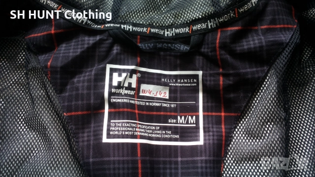 HELLY HANSEN Helly Tech Work Waterproof Jacket размер М работно яке водонепромокаемо W4-142, снимка 14 - Якета - 51982454
