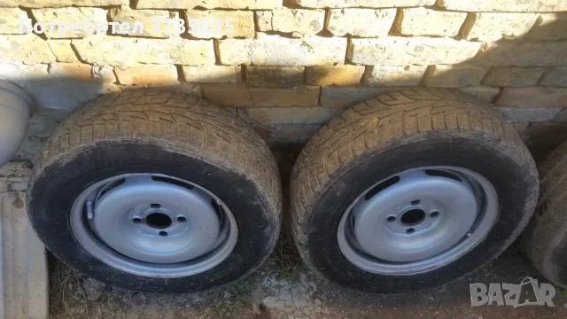 40 лв. Комплект (4) гуми с джанти за Голф 2, снимка 3 - Гуми и джанти - 48933506