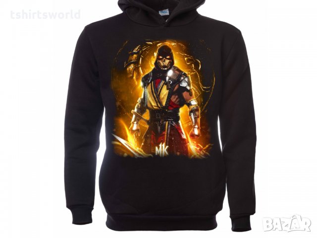 Нов мъжки суичър с дигитален печат Mortal Kombat, MK, видеоигра, снимка 10 - Суичъри - 31742185