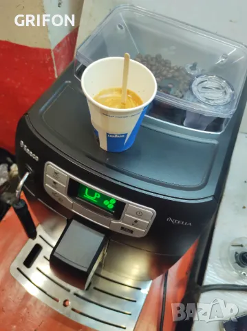 !!! ПРОДАДЕНА!!! SAECO INTELIA -Супер състояние, снимка 1