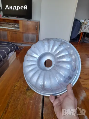 Стара алуминиева форма за кекс #20, снимка 5 - Други ценни предмети - 49575844