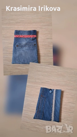  Дънкови калъфи за таблет, снимка 2 - Чанти - 53216153