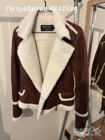 DENNY ROSE® палто от еко материи ., снимка 12 - Палта, манта - 56372614