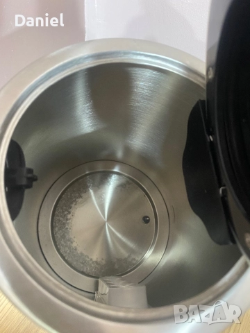 Електрическа кана с температурен контрол – 1.7 L, инокс, снимка 8 - Кани - 52790277