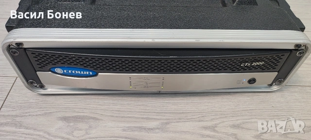 Стъпало Усилвател Crown CTS 2000, снимка 2 - Ресийвъри, усилватели, смесителни пултове - 54352136