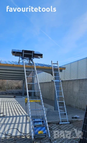 Хаспел Geda Lift 250 Comfort, височина 19м., скорост 30m/min, мощност 1,3kW