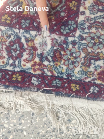 Персийски килим 96Х294см, снимка 5 - Килими - 51124768