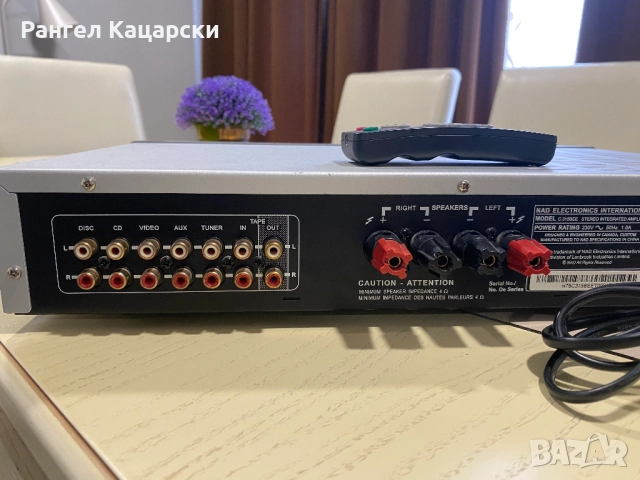 NAD C 315BEE, снимка 4 - Ресийвъри, усилватели, смесителни пултове - 51910551
