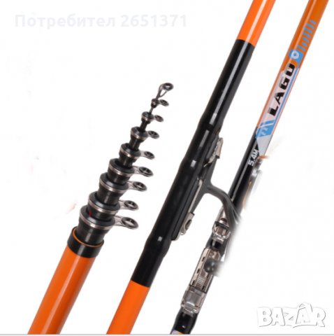 Телемач Max Barnet Pro - 4.50 м. – 50 лв., 5.40 м. – 55 лв., 6.30 м. – 65 лв., снимка 5 - Въдици - 33944003