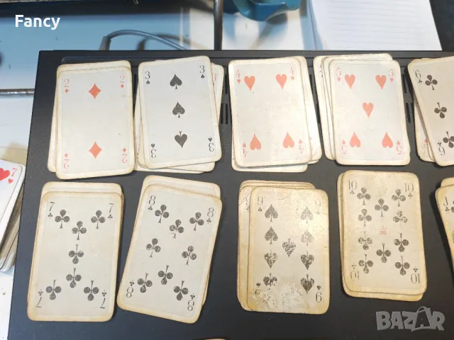 Три чифта стари немски карти , снимка 3 - Колекции - 48298377