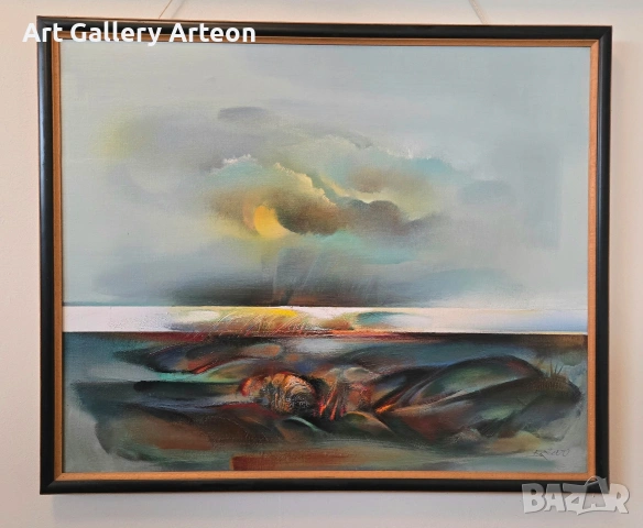 Картина на В.Карадимов "Лунна светлина"