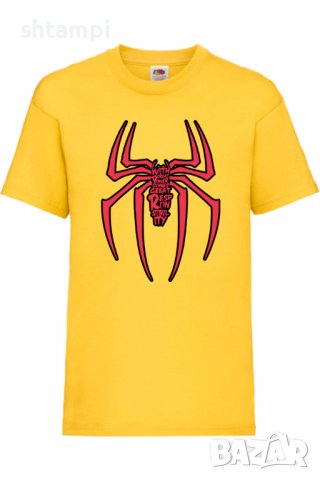 Детска тениска Spiderman 005,Спайдермен,Игра,Изненада,Подарък,Празник,Повод