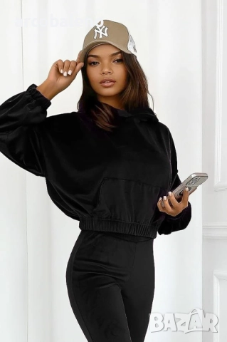 Дамски комплект от две части от кадифе Willow, 3цвята , снимка 10 - Комплекти - 52232433