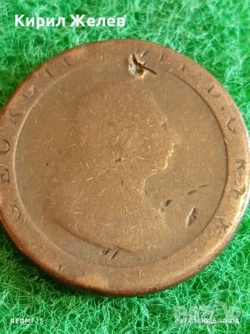 СТАРА монета пени Великобритания рядка за КОЛЕКЦИЯ ДЕКОРАЦИЯ 53131, снимка 7 - Нумизматика и бонистика - 53128997