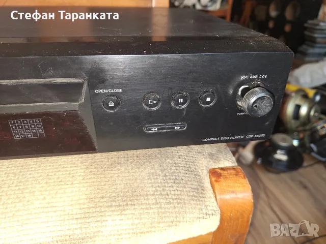 CD pleyar SONY CDP-XE270 , снимка 3 - Плейъри, домашно кино, прожектори - 56059288
