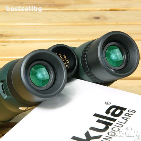 Професионален туристически бинокъл Nikula 10x42 лов риболов птици, снимка 5 - Екипировка - 30322947
