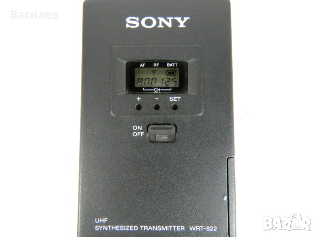 Безжичен Микрофон Sony ECM-310BC + Трансмитер Sony WRT-822A, снимка 3 - Микрофони - 42590767