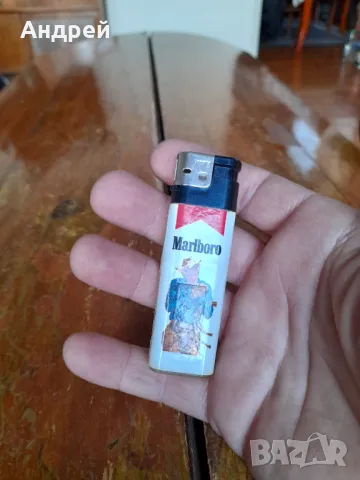 Стара запалка Marlboro #13, снимка 3 - Запалки - 49225172