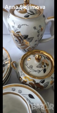 Сервиз за кафе Вербилки , снимка 4 - Сервизи - 42294234