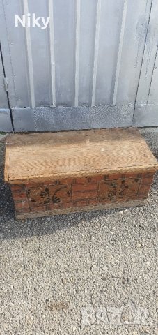 Старинна ракла сандък , снимка 2 - Други - 44178840
