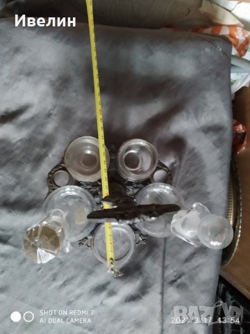 стар оливерник  арт деко, снимка 4 - Антикварни и старинни предмети - 32206804