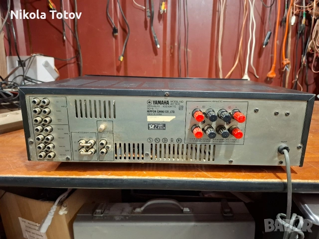 Продава се усилвател Yamaha AX-500 , снимка 5 - Ресийвъри, усилватели, смесителни пултове - 54046379