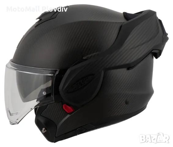 Scorpion Exo-Tech Evo Carbon Solid Matt Black, снимка 4 - Аксесоари и консумативи - 50434992