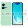 Vivo V25 - Силиконов Гръб - Велур, снимка 2