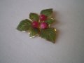 Винтидж брошка   цвете, снимка 2