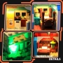 Ново LED Осветление за LEGO 43268 Lilo Stitch Beach House Disney Лего къща декорация, снимка 5