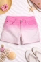 🌸 Дамски къси панталони в розово градиент - лятна нежност! 🌸, снимка 1