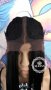 Луксозна Перука Лейс Фронт Модел Изградена Косъм по Косъм Стил Прическа Каре в Черен Цвят КОД 1200, снимка 9