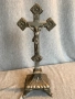 стар настолен кръст, снимка 1