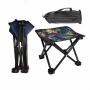 Преносима сгъваема табуретка за къмпинг, туризъм, риболов, плаж, снимка 4