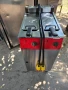 Фритюрник на база професионален на ток трифазен Мощен 2х6kw. 2х10 литра втора употреба , снимка 1
