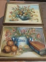 Две картини натюрморт* С дървени рамки* , снимка 1