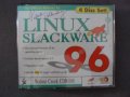 LINUX Slackware 96 - 4 Disc Set, Made in USA - нов, снимка 1